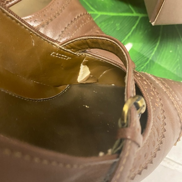 Paolo VAnessa Brown Leather Heels - Picture 7 of 8